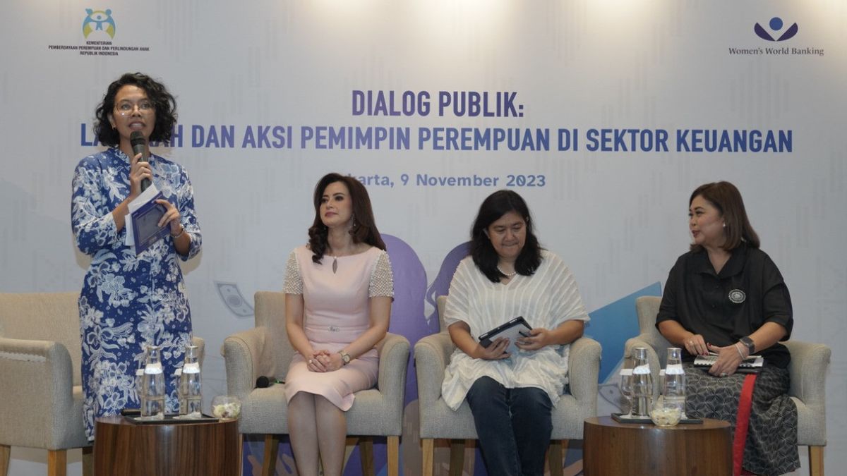 PPPA省は公開対話「金融セクターにおける女性リーダーのステップと行動」を実施しました。