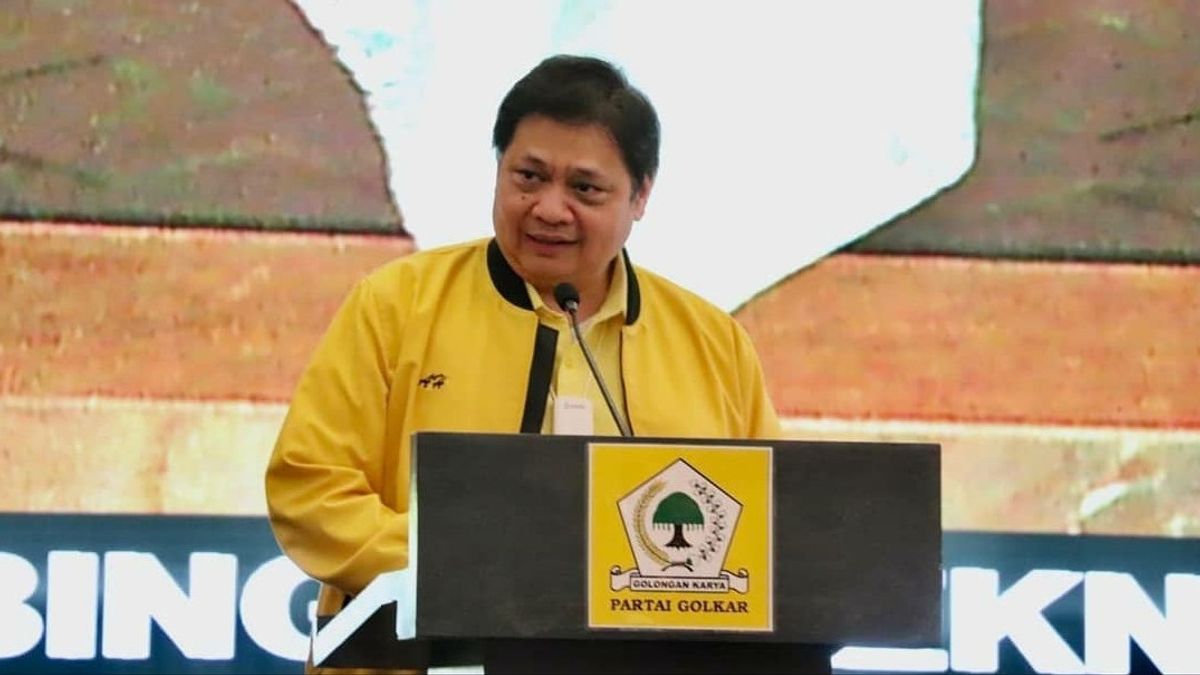 Golkar's Response To The Issue Of Airlangga Hatarto Being Replaced By Jokowi