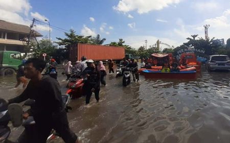 Peringatan Megawati ke Ganjar Pranowo yang Akhirnya Terbukti Terjangan Banjir Rob Melanda Semarang