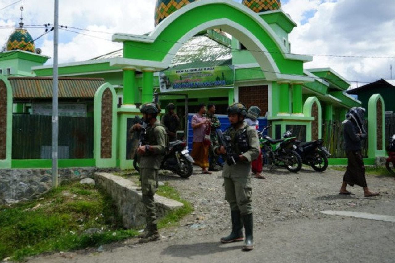 Après Le Contact Entre Le KKB Et La TNI/police En Papouasie : La Prière Du Vendredi à La Mosquée Al-Ikhlas Se Fait En Toute Sécurité, Les Conditions Sont Progressivement Normales
