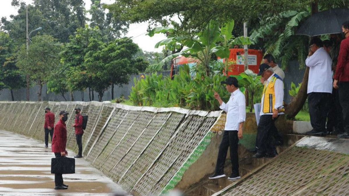 Finally, Ciliwung Continues Normalization, Jokowi: After Stopping For A While