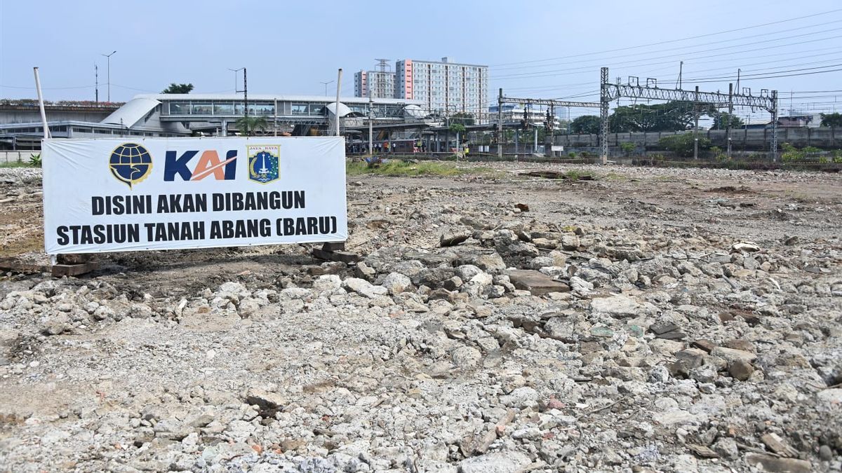 Pembangunan Stasiun Tanah Abang Baru Resmi Dimulai, Siap Tampung 300.000 Penumpang KRL per Hari