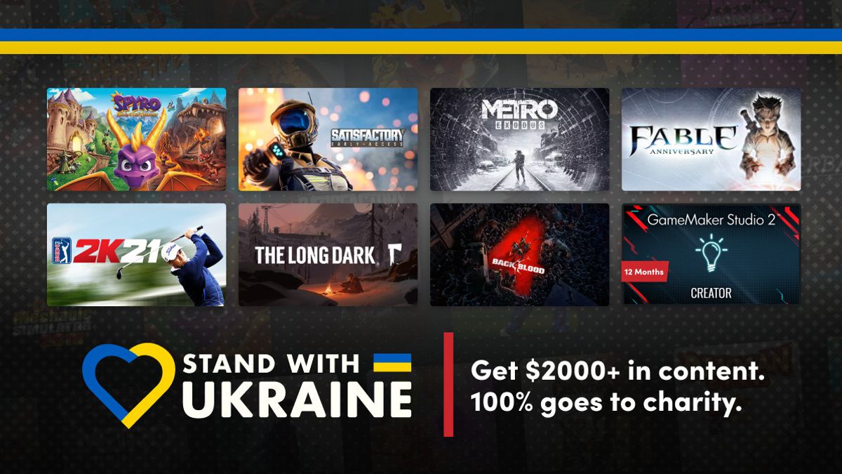 Humble Bundle Meluncurkan Bundel Permainan Amal "Stand With Ukraine"