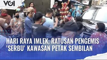 VIDEO: Hari Raya Imlek, Hundreds Of Beggars 'Attack' Petak Sembilan Area