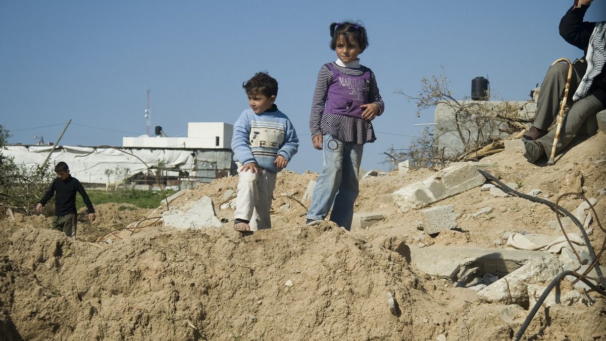 9.090 Anak-anak Palestina Membutuhkan Dukungan Kesehatan Mental, PBB: Kondisi di Gaza Sulit