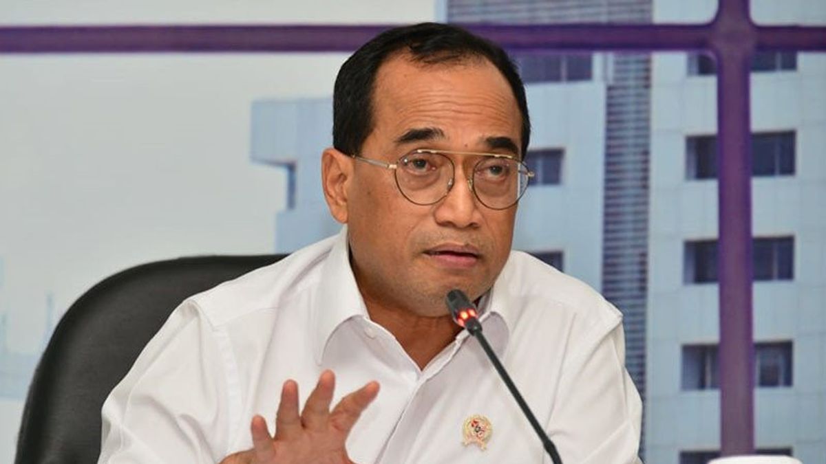 교통부 장관은 Prabowo-Gibran 정부에서만 완료할 수 있는 6개의 PSN에 대해 솔직하게 말했습니다.