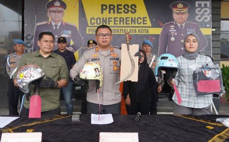 Geng Motor Bersajam Penganiaya Warga di Tasikmalaya Ditangkap Polisi