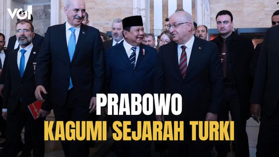 Pidato di Parlemen Turki, Presiden Prabowo Sebut Kagum Terhadap Pahlawan Turki
