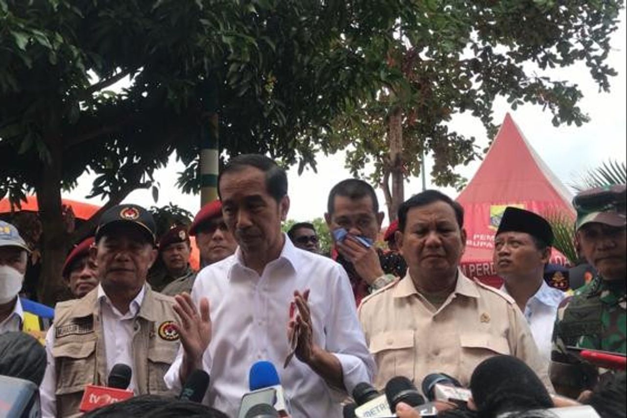 Rsud SayangとPrabowoのレビュー、ジョコウィはCianjur地震の犠牲者が適切に扱われることを保証します