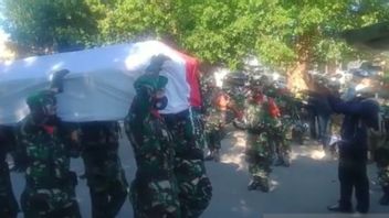 Prajurit TNI yang Tewas Dianiaya di Papua Dimakamkan di Malaka
