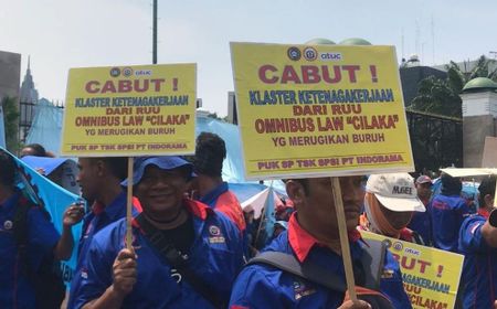 Lusa Demo Tolak RUU Cipta Kerja, LBH: Tak Ada Pilihan, Ini Jalan Terakhir