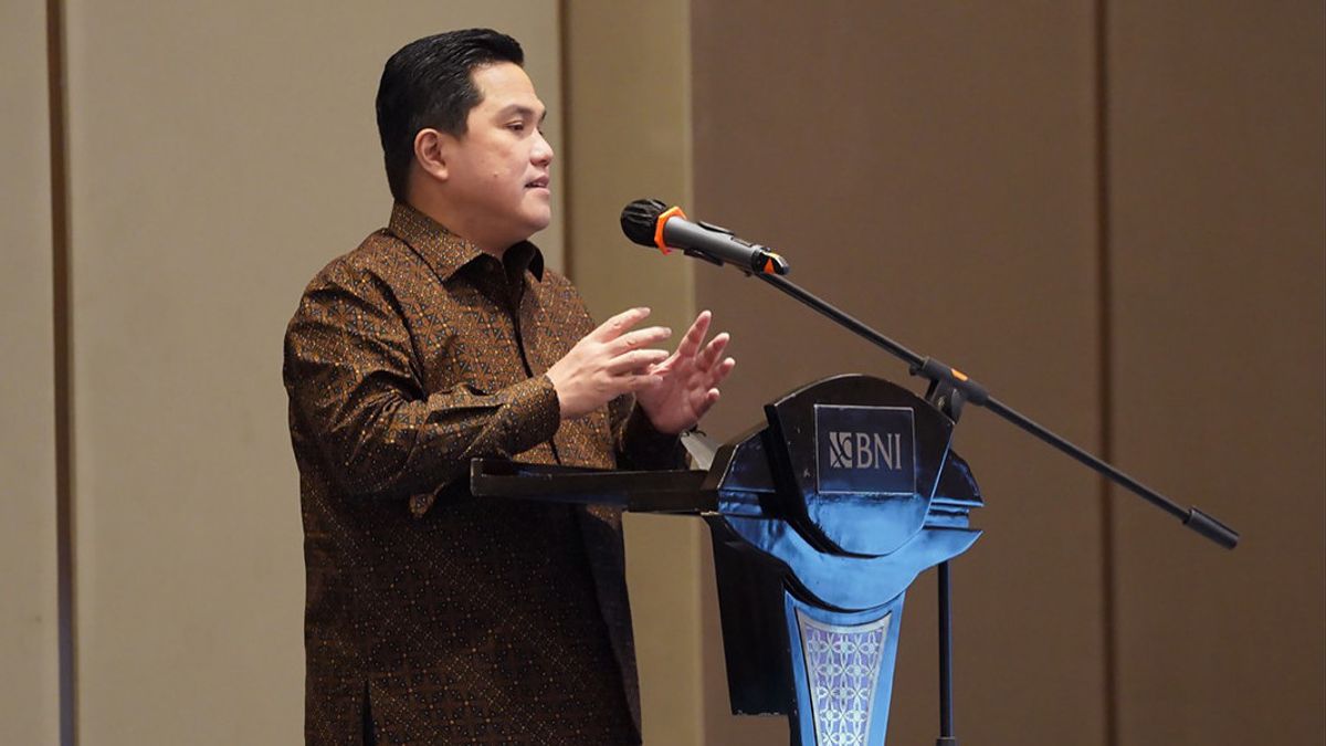 Erick Thohir: BUMN That Palugada, What You Want Cave There