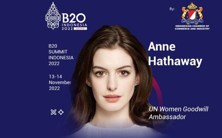 Wakili PBB, Anne Hathaway akan hadir di Pertemuan B20 di Bali