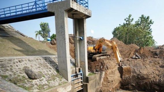 Dinas PUPR Madiun Bangun 2 Pintu Air Baru Cegah Banjir