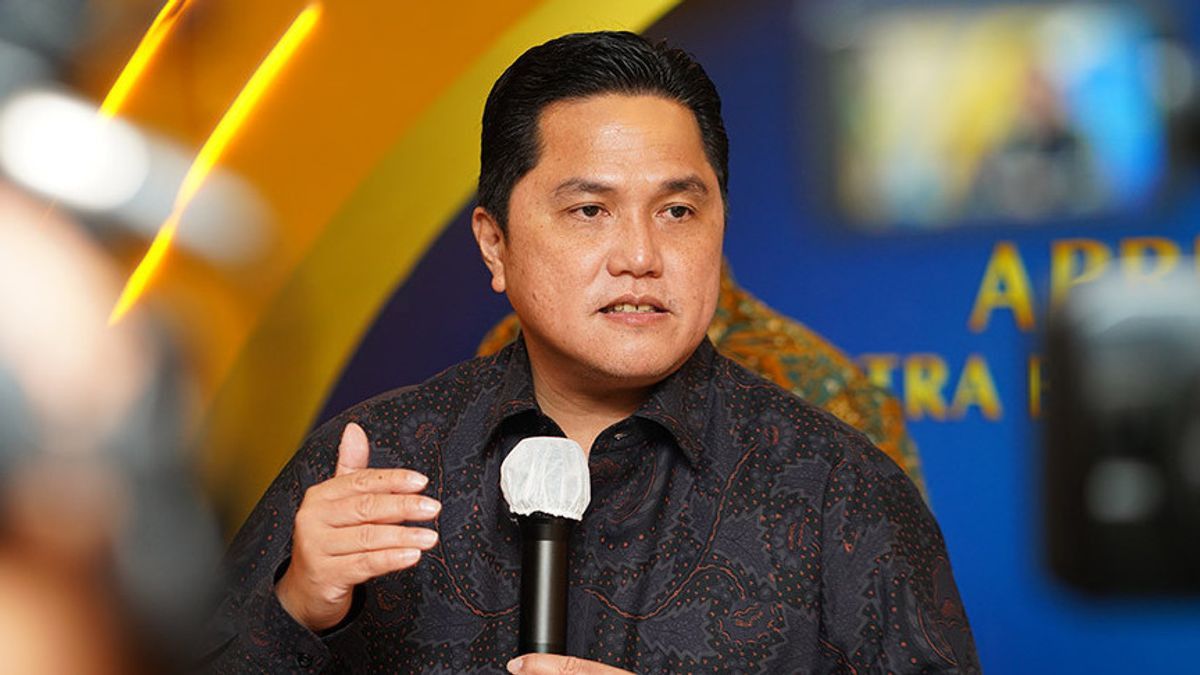 Erick Thohir预计2024年BUMN股息将达到50万亿印尼盾