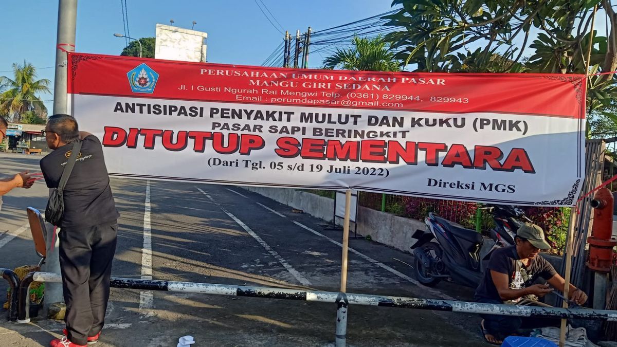 Berita Bali Terkini: Pasar Hewan Beringkit di Badung Ditutup Sementara Gara-Gara PMK 