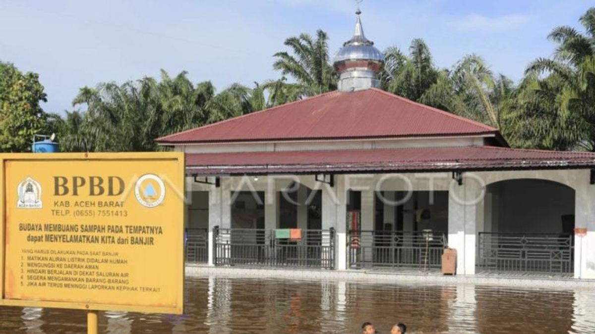 Banjir di Aceh Barat Meluas, 30 Desa Terendam