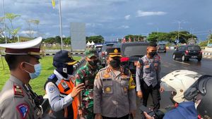 Penyekatan Akses Jalan Menuju Sirkuit Mandalika Mulai Diterapkan TNI-Polri