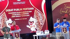 Andika-Hendi And Ahmad Luthfi-Taj Yasin Undergo The First Debate Of The Central Java Gubernatorial Election