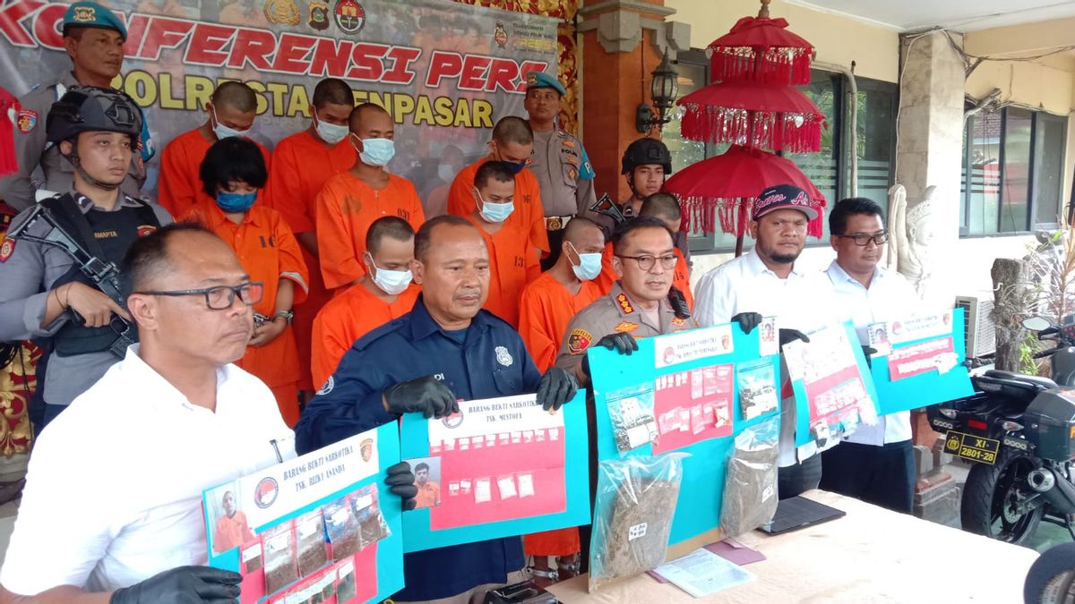 2 Months Free From Prison, Men In Bali Arrested Again For Circulating 1.9 Kg Of Cannabis