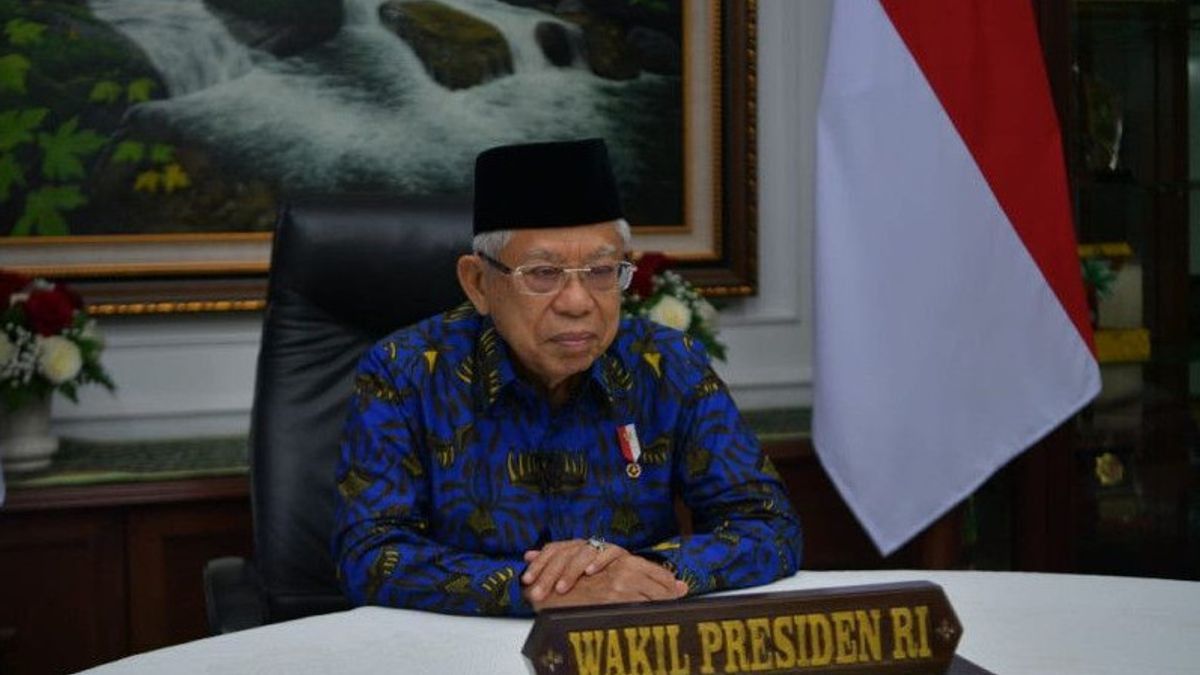 Ma'ruf Amin: Indonesia Harus Ambil Manfaat Alih Teknologi, Tak Hanya Jadi Pasar