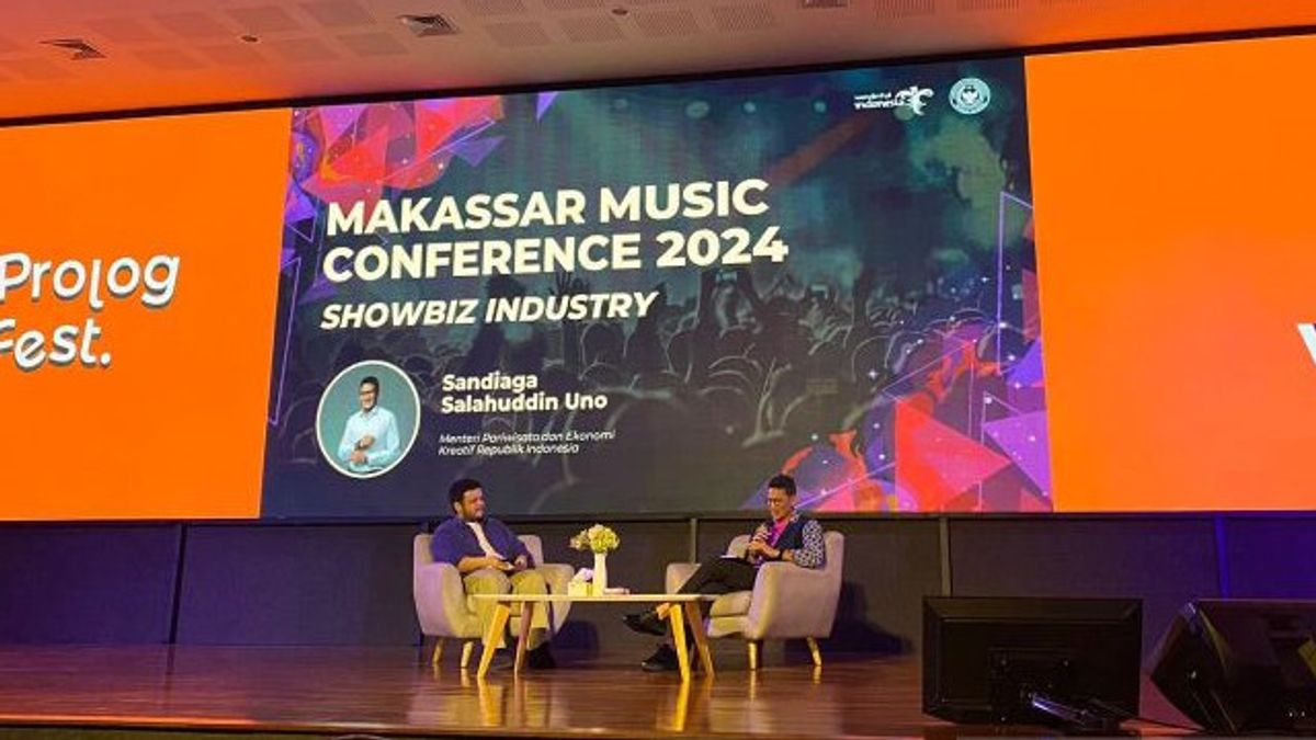 Sandiaga Uno Yakin Makassar jadi Salah Satu Episentrum Festival Musik