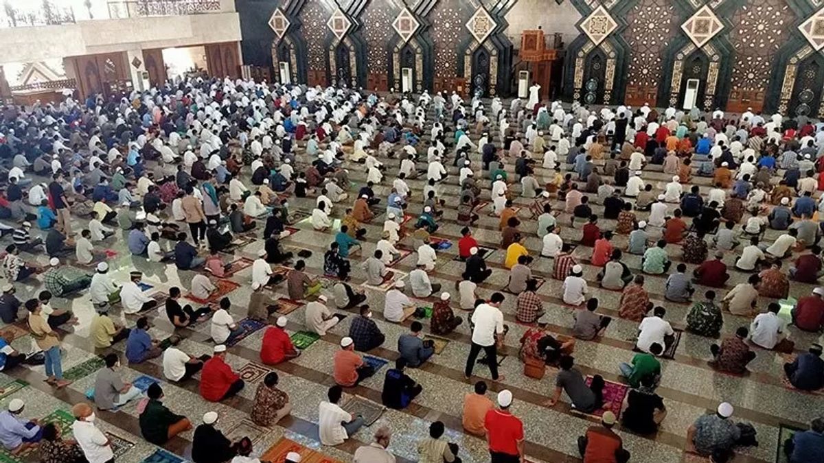 Salat Iduladha di Masjid Wilayah Tangerang, Kapasitas Jemaah Dibatasi 50 Persen 