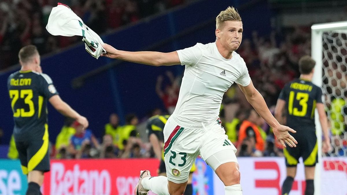Euro 2024: Hungaria Buka Peluang ke Fase Gugur usai Menang 1-0 vs Skotlandia