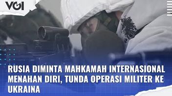 VIDEO: Rusia Diminta Mahkamah Internasional Menahan Diri, Tunda Operasi Militer ke Ukraina