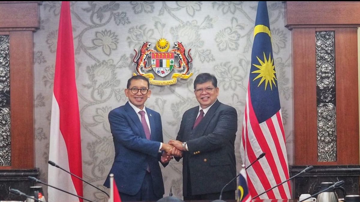 会见马来西亚议会议长,Fadli Zon提出印度尼西亚语-Melayu成为东盟-AIPA语言