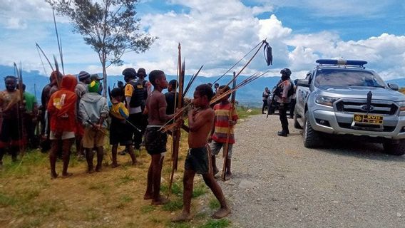 5 Orang Terkena Anak Panah Akibat Perang di Jayawijaya