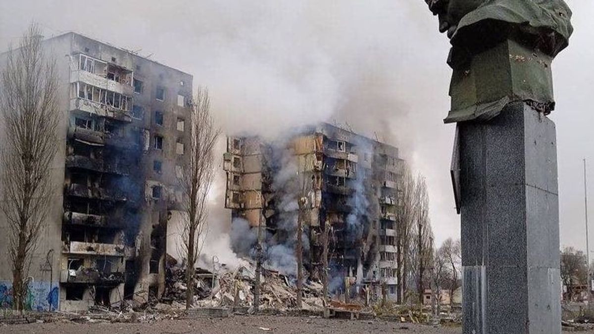    Ukraina Simpan Mayat Tentara Rusia di Gerbong Berpendingin