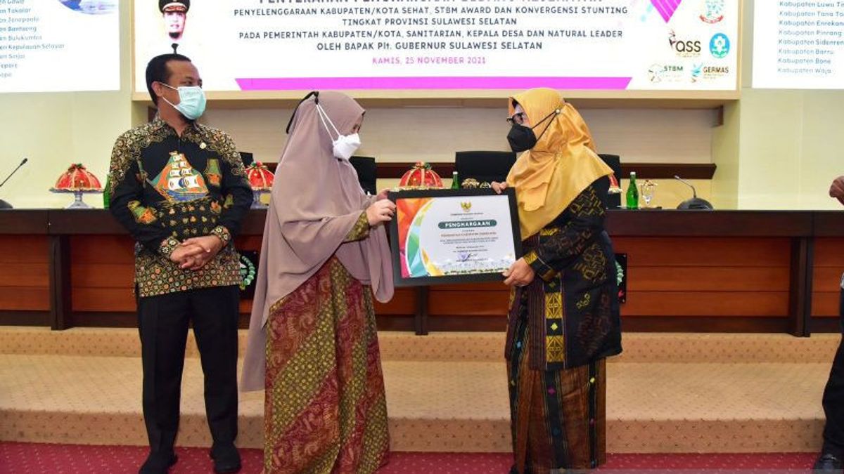 Sebanyak 20 Daerah di Sulawesi Selatan Terima Penghargaan sebagai Kabupaten/Kota Sehat dari Kemenkes