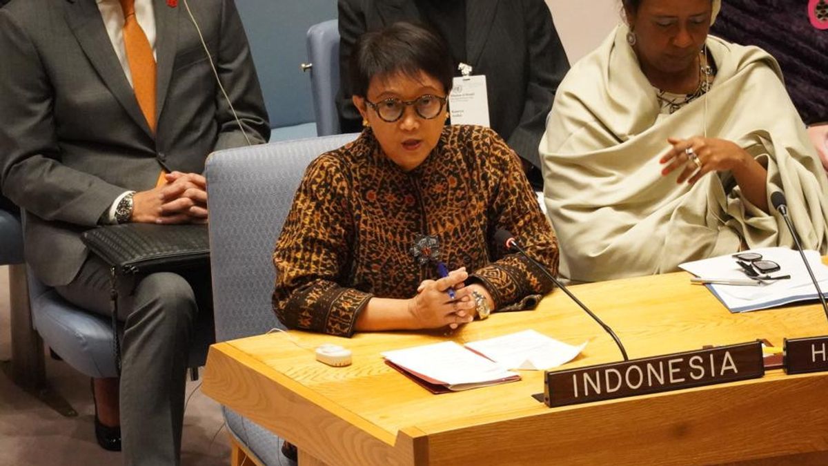 Call The World As If Rejecting The Reality Of Disasters In Gaza, Foreign Minister Retno: Our Hope Of Breaking Up Due To Narrow Political Interests