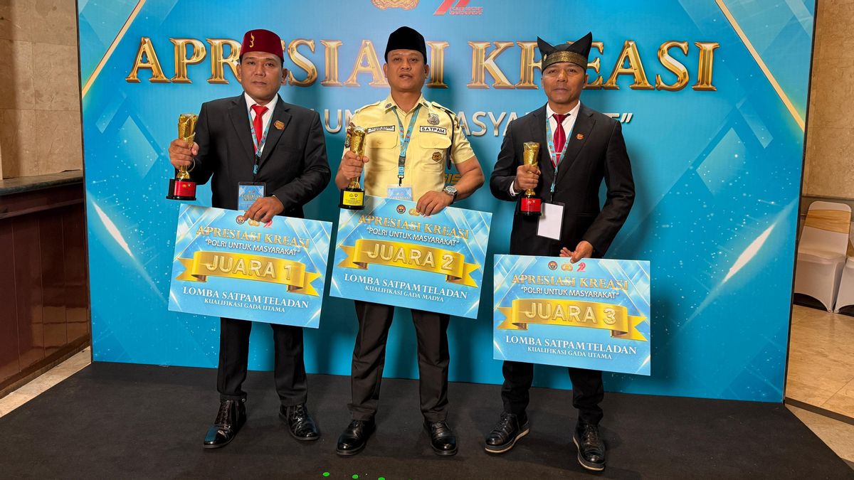 The National Police Awarded 3 PPKS Security Guards, A Form Of Performance-Loyality Appreciation