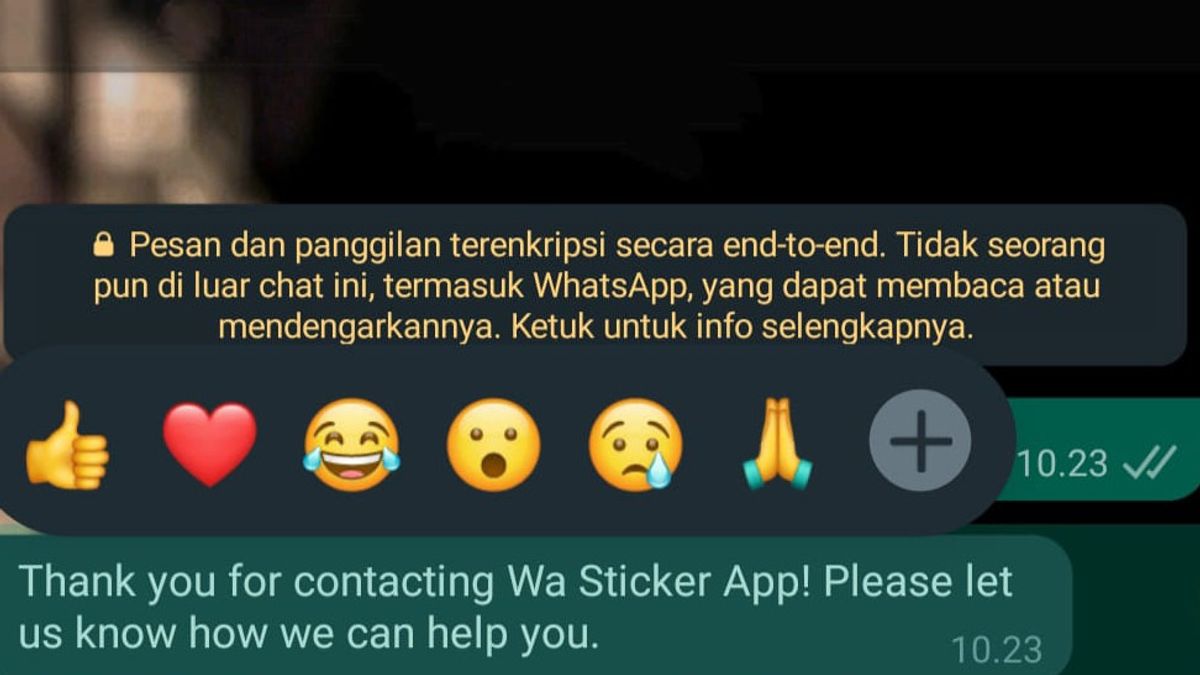 Added Emojis For Message Reactions On WhatsApp Now Fully Available On Mobile And Windows