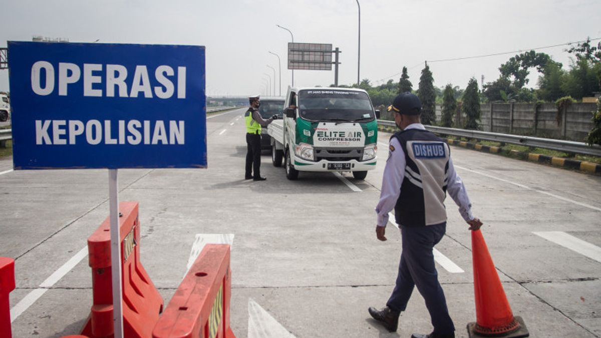 Restrictions De Conduite De La Police De Jateng Le Week-end, Les Piétons Doivent Déjà Prouver Le Vaccin Contre La COVID