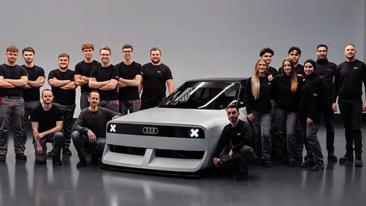 Ini Dia Karya Anak Magang di Audi dari RS3 ke GT50 Rayakan 50 Tahun Mesin Lima Silinder