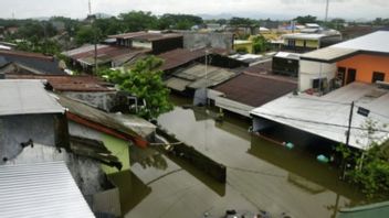 Landa Floods In Makassar, 3,046 Affected Houses And 1,054 Refugees