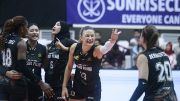 Proliga 2025积分榜:Popsivo Polwan Sedis Manis di Puncak