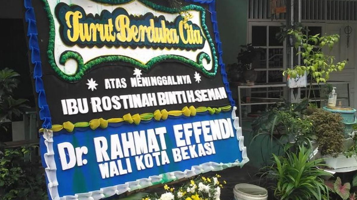 The Mayor Of Bekasi Who Was Arrested By The KPK Wants To Make Residents Happy By Sending Wreaths For Celebrations
