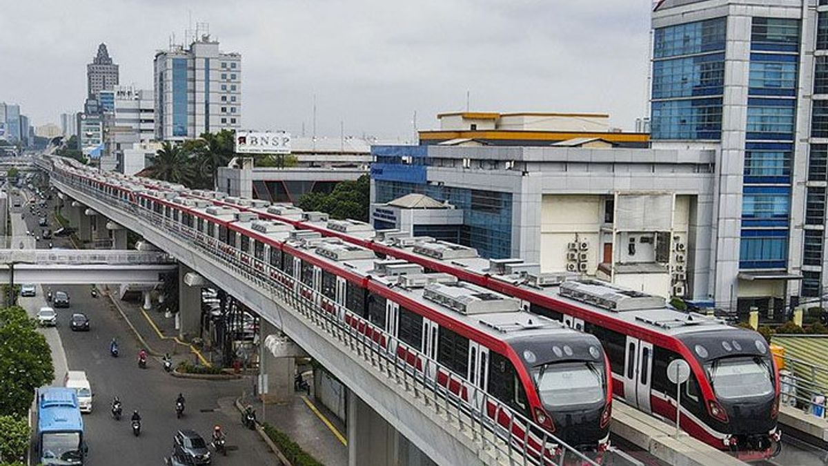 الذكرى السنوية ال 77 ، KAI تستعد Jabodebek LRT وقطار جاكرتا - باندونغ فائق السرعة