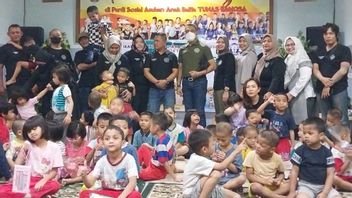 Momen Ramadan, Iluni SMPN 214 Jakarta Santuni Ratusan Anak Panti Asuhan Balita Tunas Bangsa