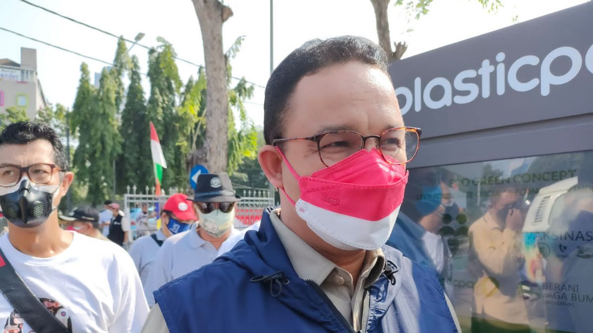 Un Mois De PPKM Niveau 4, Anies Baswedan Affirme Que Covid-19 à Jakarta Diminue De 12 Pour Cent
