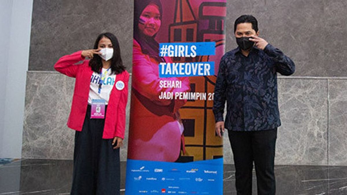 Hari Ini Erick Thohir Mengundurkan Diri Jadi Menteri BUMN, Digantikan oleh Finalis #GirlsTakeOver