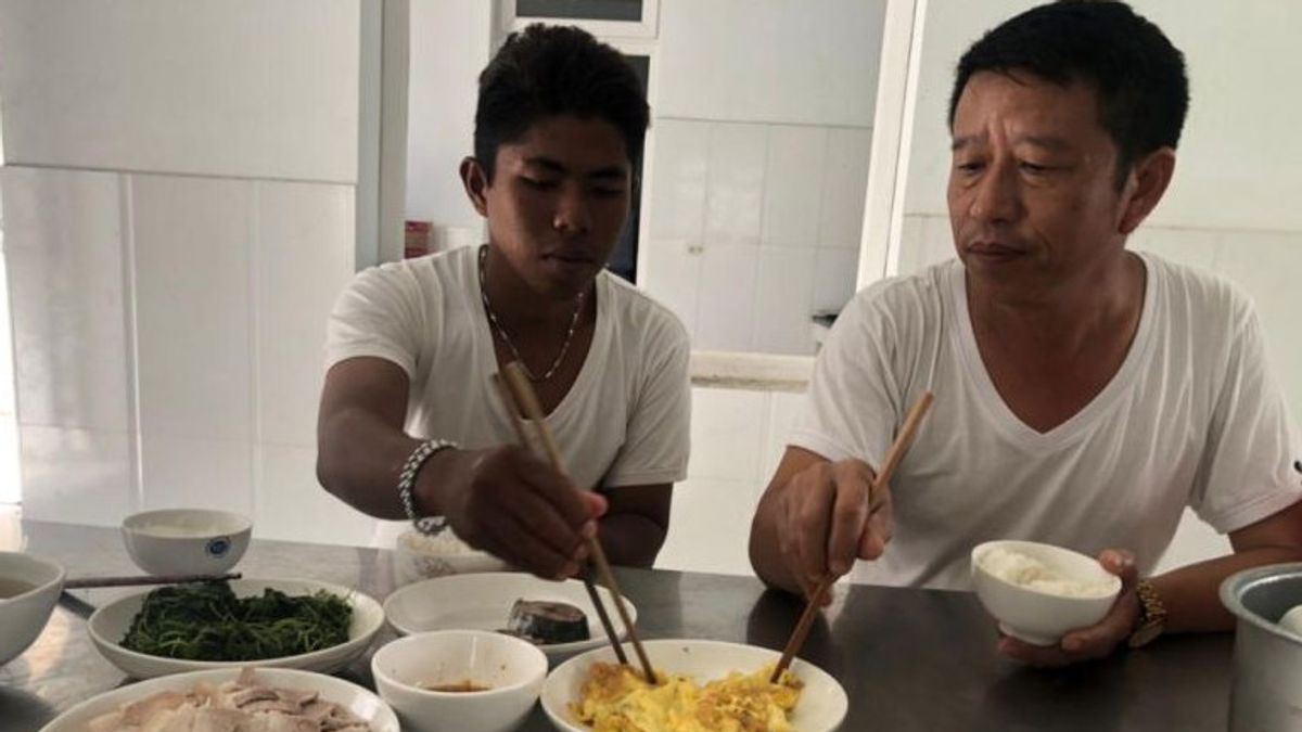 渔民在纳土纳海迷路5天被居民救出越南