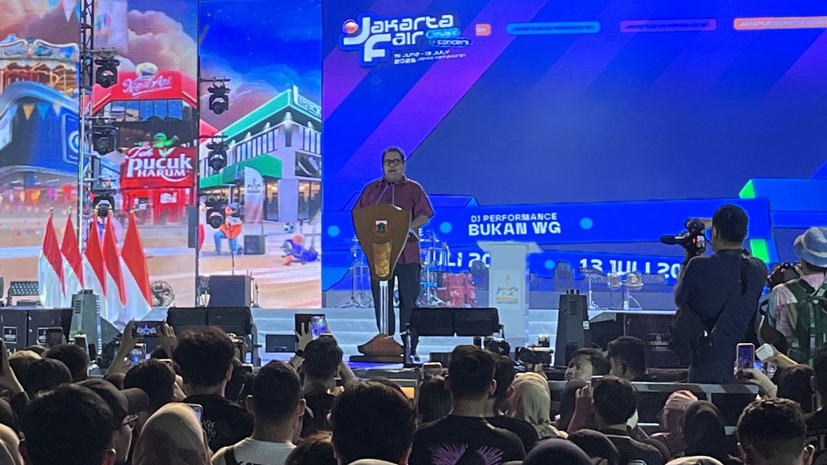 雅加达博览会2025年关闭,拉诺:昂贵的门票将被评估