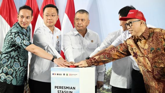 Stasiun Jatake Resmi Beroperasi, Menhub Dudy: Dibangun untuk Jawab Kebutuhan Mobilitas Masyarakat