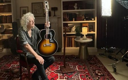 Kondisi Terkini Brian May Setelah Terserang Stroke