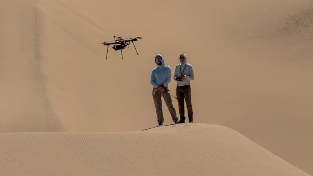 NASA Test Drones For Exploration Mission On Mars